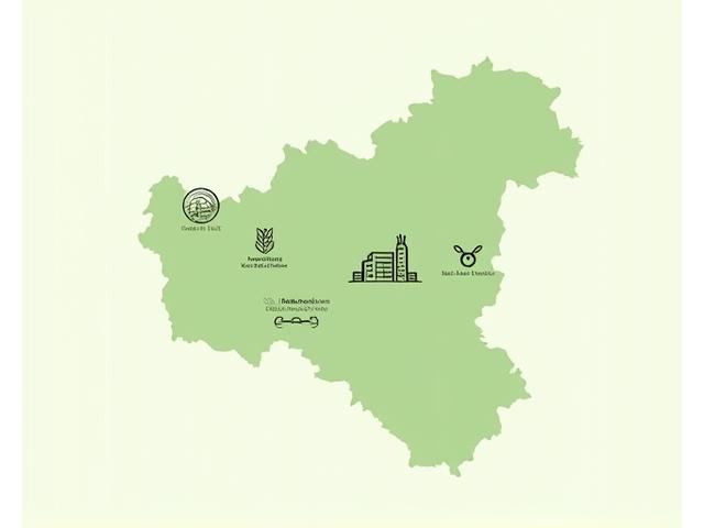 Mapa Srbije sa istaknutim Beogradom i Vojvodinom, i ikonama za lokalne partnere